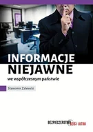Prawo - Informacje niejawne we współczesnym świecie SŁAWOMIR ZALEWSKI - miniaturka - grafika 1