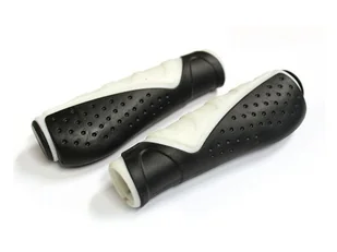 CLARKS Chwyty kierownicy CLARK'S CL301 DC3 czarno-szare A-CLA-CL301-GR - Kierownice rowerowe - miniaturka - grafika 1