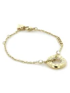 Bransoletki - Guess Bransoletka Just Guess JUBB03 113JW Żółte złocenie - miniaturka - grafika 1