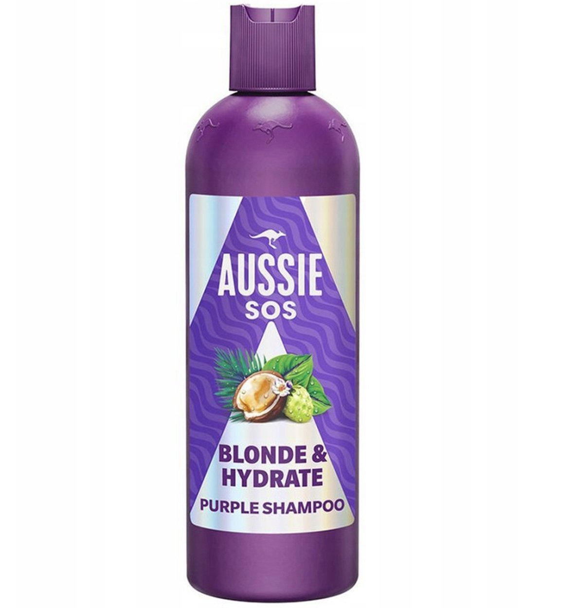 Aussie SOS Blonde Hydrate fioletowy szampon tonujący do włosów blond 300 ml