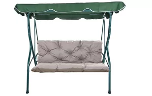 Poduszka na huśtawkę 150x50x50cm, Poduszka na huśtawkę ogrodowa 2-3-osobową Szara - Poduszki ogrodowe - miniaturka - grafika 1