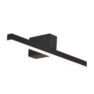 Kinkiet NEVADA M, czarny, 12W LED, barwa neutralna 4000K, IP44 - Lampy ścienne - miniaturka - grafika 1