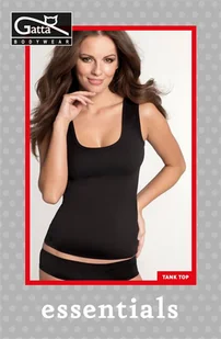 KOSZULKA GATTA TANK TOP (kolor złoty, rozmiar XL) - Koszulki i topy damskie - miniaturka - grafika 1