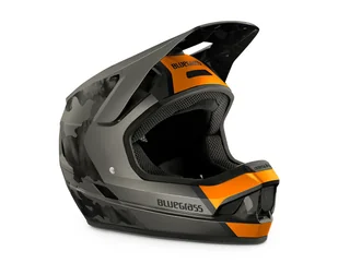 Kask rowerowy Bluegrass LEGIT matowy pomarańczowy, rozmiar L 58-60 cm - Kaski rowerowe - miniaturka - grafika 1