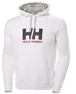 Bluzy męskie - Helly Hansen HH logo sweter Hoodie męski NOWY, biały, xl 33977 - grafika 1