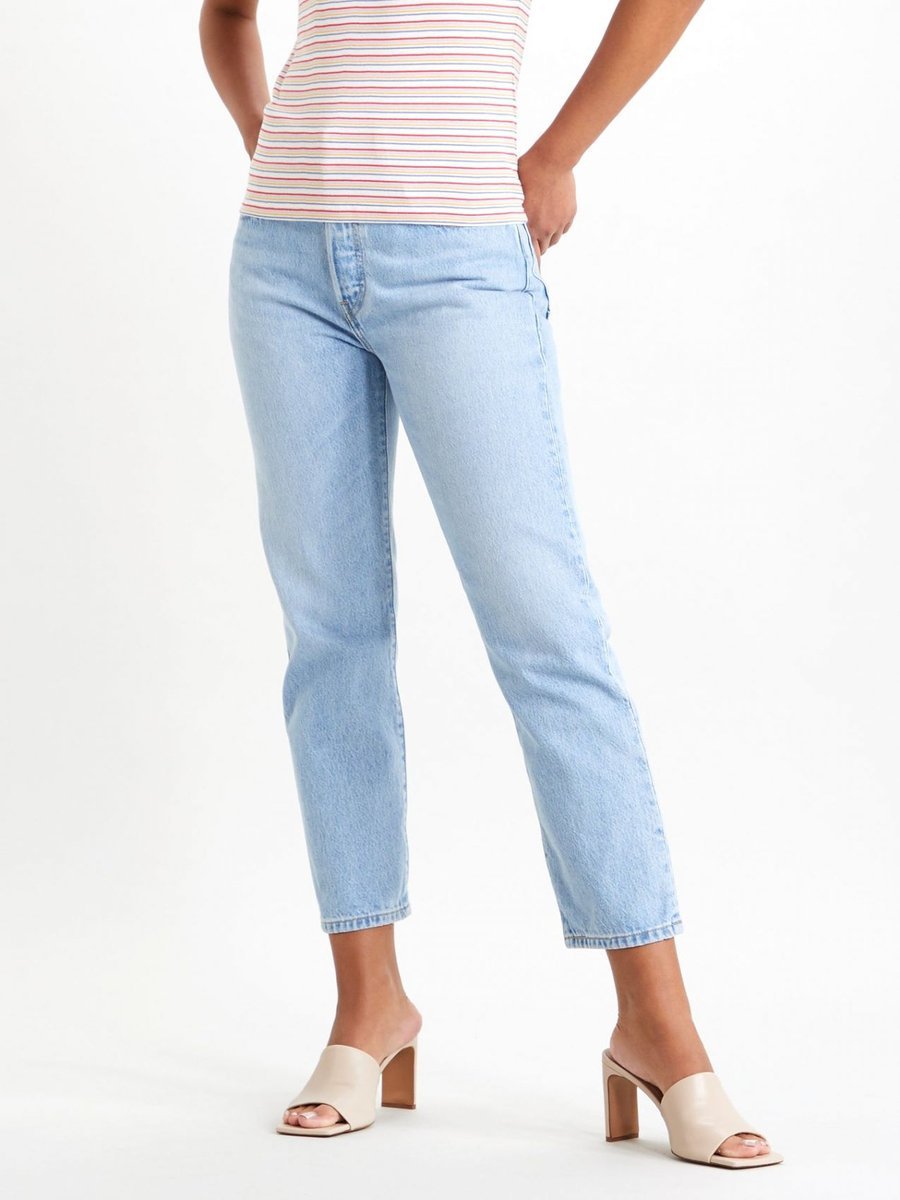 jeansy kobieta levis 36200 0124 l.28 - 501 crop luxor ra
