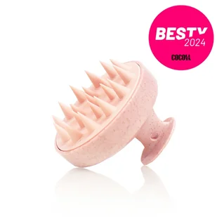 myBuddy Szczotka Masażer do Skóry Głowy Różowy - Pozostałe akcesoria do kąpieli i SPA - miniaturka - grafika 1