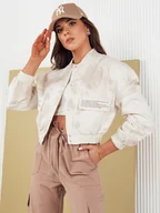 Moda i Uroda OUTLET - Kurtka bomberka damska tie dye SERRO beżowa Dstreet TY4298-S - miniaturka - grafika 1