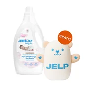 Środki do prania - Jelp Baby 0+, hipoalergiczny płyn zmiękczający, subtelny dotyk, 2 l + miś gratis - miniaturka - grafika 1