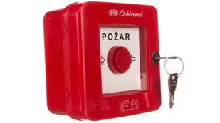 elektromet Ręczny ostrzegacz pożarowy z zamkiem 2Z 2R 12A IP55 WPZ-4s 921462 921462 - Sprzęt przeciwpożarowy - miniaturka - grafika 2
