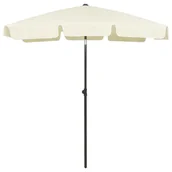 Parasole ogrodowe - VidaXL Parasol plażowy, piaskowy żółty, 180x120 cm 314719 VidaXL - miniaturka - grafika 1