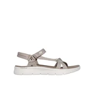 Sandały damskie - Sandały damskie SKECHERS Go Walk Flex Sandal Sublime - miniaturka - grafika 1