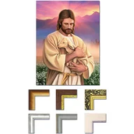 Ikony i obrazy sakralne - Obraz Dobry Pasterz - miniaturka - grafika 1