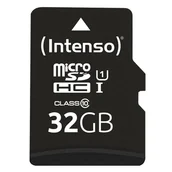 Karty pamięci - Intenso 3424480 pamięć flash 32 GB MicroSD UHS-I Klasa 10 - miniaturka - grafika 1