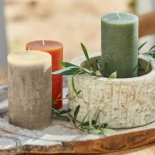 Świeca, zestaw 3 szt. Pretin - Świece - miniaturka - grafika 1