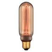 Świetlówki - Polux Żarówka dekoracyjna LED E27 4 W 200 lm bursztynowa - miniaturka - grafika 1