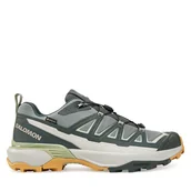 Buty trekkingowe męskie - Trekkingi Salomon X Ultra 360 Edge Gore-Tex L47816700 Szary - miniaturka - grafika 1
