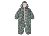 Śpiochy dla niemowląt - lupilu® Kombinezon zimowy dziewczęcy (86, zielone wzorzyste) - miniaturka - grafika 1