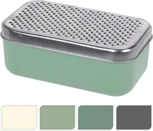 TARKA Z POJEMNIKIEM 4 RODZAJE18X11X7,5CM - Siekacze tarki i szatkownice - miniaturka - grafika 1