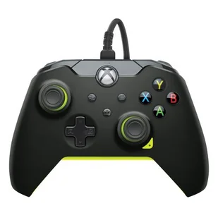 PDP XS Pad przewodowy Electric Black - Kontrolery gier na PC - miniaturka - grafika 1
