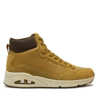 Sneakersy męskie - Sneakersy Skechers Stacre Mid 183013/WSK Brązowy - miniaturka - grafika 1