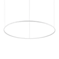 Lampy sufitowe - Ideal Lux Lampa wisząca ORACLE SLIM SP D150 ROUND biała 3000K 265957 265957/IL - miniaturka - grafika 1