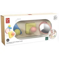Zabawki interaktywne dla dzieci - Zabawka drewniana HAPE, Lusterka Montessori, E0072A - miniaturka - grafika 1