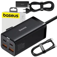 Ładowarki do telefonów - BASEUS GaN3 PRO100W SZYBKA ŁADOWARKA SIECIOWA 2xUSB-C 2xUSB-A + kabel usb-c - miniaturka - grafika 1