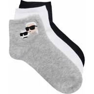 Skarpetki męskie - Karl Lagerfeld Skarpety 3-pack Ikon - miniaturka - grafika 1