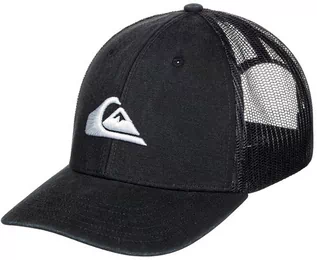 Czapki dla dzieci - Quiksilver GROUNDER black czapki z daszkiem - grafika 1