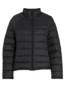 Kurtki damskie - Vila Kurtka pikowana w kolorze czarnym - miniaturka - grafika 1