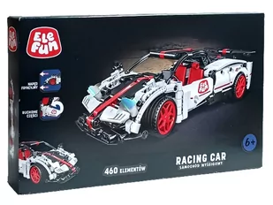 Klocki Elefun Racing Car Samochód wyścigowy C0919 - Klocki - miniaturka - grafika 1