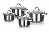 Zestawy garnków i patelni - Banquet zestaw garnków SWING 4 szt + pokrywki (1072298) - miniaturka - grafika 1