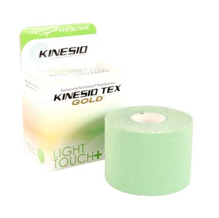 Taśma Kinesio Tex Gold Light Touch + Kinesiotaping Zielony - Akcesoria do rehabilitacji - miniaturka - grafika 1