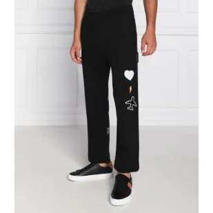 BOSS GREEN Spodnie dresowe Hurley Lotus | Relaxed fit - Dresy męskie - miniaturka - grafika 1
