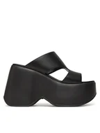 Klapki i japonki damskie - Vic Matié Klapki 1G3150D C06C070101 Czarny - miniaturka - grafika 1