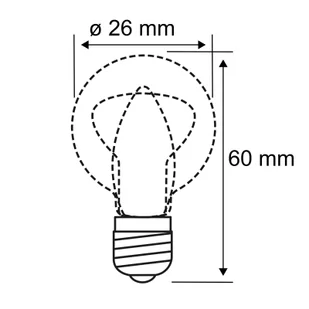 Paulmann E14 40W lampa do piekarnika 2 500 K 280lm - Żarówki tradycyjne - miniaturka - grafika 1