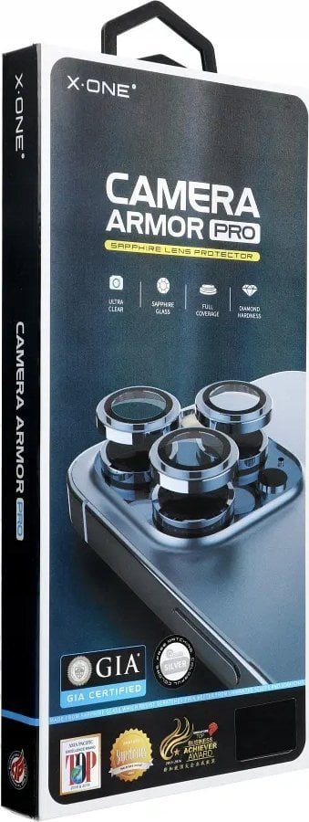 Szkło szafirowe X-ONE na obiektyw aparatu Camera Armor - do Samsung Galaxy S25