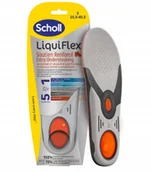 Akcesoria obuwnicze - Wkładki do butów Scholl LiquiFlex GelActive Wzmocnione wsparcie 35,5 - 40,5 - miniaturka - grafika 1