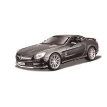 Bburago Mercedes-Benz SL 65 AMG czarny 1:24 - Samochody i pojazdy dla dzieci - miniaturka - grafika 1