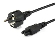 Kable komputerowe i do monitorów - Equip 112151 kabel zasilające Czarny 3 m C5 panel CEE7/7 - miniaturka - grafika 1