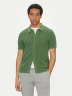 Swetry męskie - JOOP! Jeans Kardigan 15 JJK-09Vinceo 30045456 Zielony Modern Fit - miniaturka - grafika 1