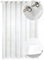 Firany - Firana Prosta Z Lamówką 220x300 na Przelotkach - miniaturka - grafika 1