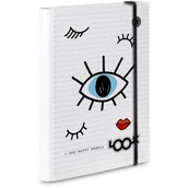 Teczki i skoroszyty - Teczka A4 skrzydłowa z gumką Look MIX - Ziemia Obiecana - miniaturka - grafika 1