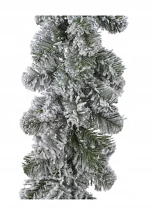 Girlanda świąteczna na choinkę zielona ośnieżona 270 cm - Bombki - miniaturka - grafika 1