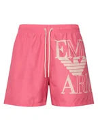 Kąpielówki męskie - Emporio Armani Szorty kąpielowe EM000583 AF20434 UA303 Różowy Regular Fit - miniaturka - grafika 1