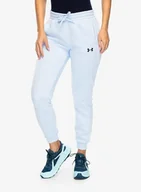 Spodnie damskie - Spodnie damskie Under Armour Armour Fleece Joggers - nimbus blue/black - miniaturka - grafika 1