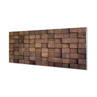 Dekoracje domu - Płyta szklana do kuchni Drewno kotka słoje 125x50 cm - miniaturka - grafika 1