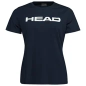 Koszulki sportowe damskie - Koszulka damska Head Club Basic T-Shirt Women Navy M - miniaturka - grafika 1