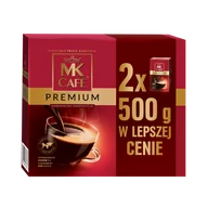 Kawa - MK Cafe Premium 1 kg mielona - PRZECENA - miniaturka - grafika 1